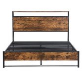 Evie Home Abbey Steel Bed
