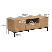 Evie Home Safiya Entertainment Unit