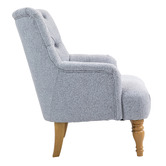 Evie Home Omar Button Tufted Armchair