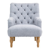 Evie Home Omar Button Tufted Armchair