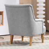 Evie Home Omar Button Tufted Armchair