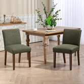 Evie Home Savoy Rubberwood Dining Chairs
