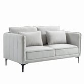 Evie Home Claudia 2 Seater Upholstered Sofa