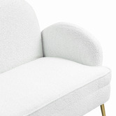 Evie Home Julika 2 Seater Boucle Sofa