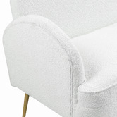 Evie Home Julika 2 Seater Boucle Sofa