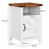Evie Home Martha Bedside Table