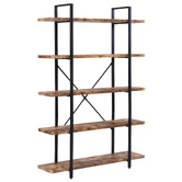 Evie Home Hudson 5 Tier Bookshelf