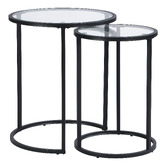 Evie Home 2 Piece Amelia Nesting Side Table Set
