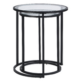 Evie Home 2 Piece Amelia Nesting Side Table Set