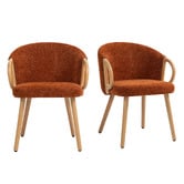 Evie Home Watson Boucle Dining Chairs