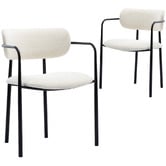 Evie Home Chanel Boucle Dining Chairs