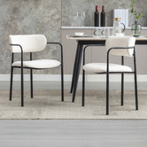 Evie Home Chanel Boucle Dining Chairs