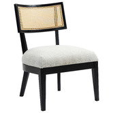 Evie Home Hudson Rubberwood Accent Chair