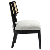 Evie Home Hudson Rubberwood Accent Chair