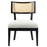 Evie Home Hudson Rubberwood Accent Chair