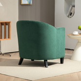 Evie Home Bennett Velvet Tub Chair