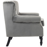 Evie Home Cooper Velvet Armchair