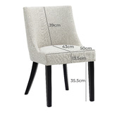 Evie Home Avery Upholstered Dining Chairs