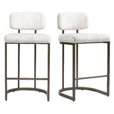 Evie Home 66cm Ricano Velvet Bar Stools