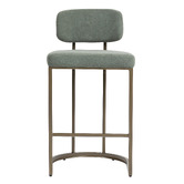 Evie Home 66cm Ricano Velvet Bar Stools