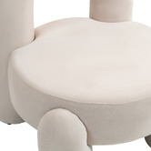 Evie Home Samir Velvet Accent Chair