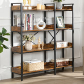 Evie Home Ledger 4 Tier Shelving Unit