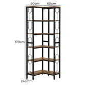 Evie Home Ridge Corner Shelf