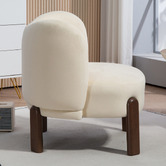 Evie Home Orion Velvet  Accent Chair