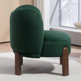Evie Home Orion Velvet  Accent Chair