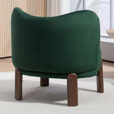 Evie Home Orion Velvet  Accent Chair