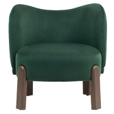 Evie Home Orion Velvet  Accent Chair