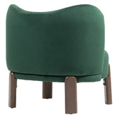 Evie Home Orion Velvet  Accent Chair