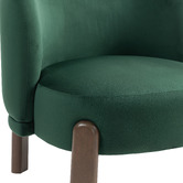 Evie Home Orion Velvet  Accent Chair