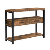 Evie Home Caralie 2 Drawer Console Table