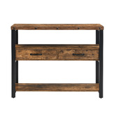 Evie Home Caralie 2 Drawer Console Table