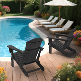 Evie Home Ehommate Outdoor Adirondack Chair