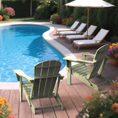 Evie Home Ehommate Outdoor Adirondack Chair