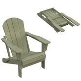 Evie Home Ehommate Outdoor Adirondack Chair