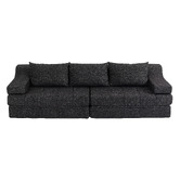 Evie Home Newbury 4 Seater Double Chenille Sofa Bed