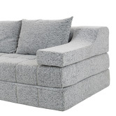 Evie Home Newbury 4 Seater Double Chenille Sofa Bed