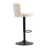 Evie Home Eilis Velvet Adjustable Bar Stools