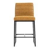 Evie Home 66cm Tiana Faux Leather Bar Stools