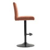 Evie Home Treasa Chenille Adjustable Bar Stools