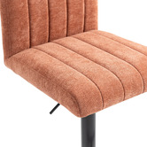 Evie Home Treasa Chenille Adjustable Bar Stools