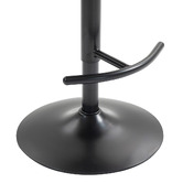 Evie Home Treasa Chenille Adjustable Bar Stools