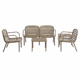 Evie Home 4 Seater Aurnia Outdoor Lounge Set