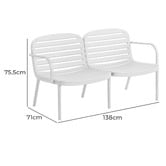 Evie Home 4 Seater Aurnia Outdoor Lounge Set