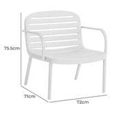 Evie Home 4 Seater Aurnia Outdoor Lounge Set
