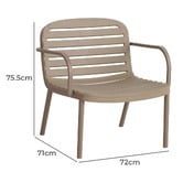 Evie Home 4 Seater Aurnia Outdoor Lounge Set