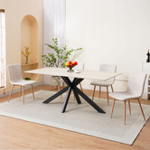 Evie Home Linden Upholstered Dining Chairs